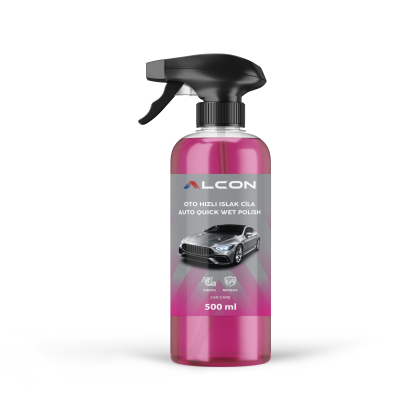 Alcon Care Auto Quick Wet Polish Spray 500 ML Box Of 12