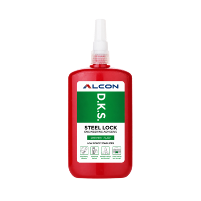 Alcon Anaerobic D.K.S Steel Lock Engineering Adhvesive 250 ML Box Of 6