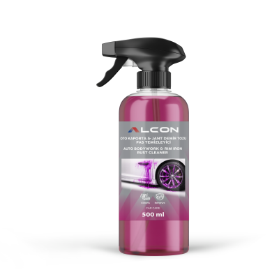 Alcon Care Auto Bodywork And Rim Iron & Rust Cleaner Spray 500 ML Box Of 12