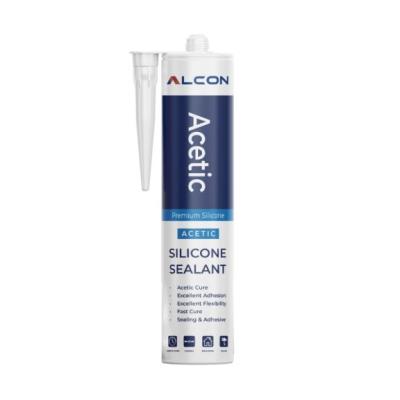 M-5581 ALCON ACETIC SILICONE SEALANT 280G WHITE