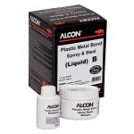 Alcon Plastic Metal Bond Epoxy & Steel Liquid B 500 Gr. Box Of 10