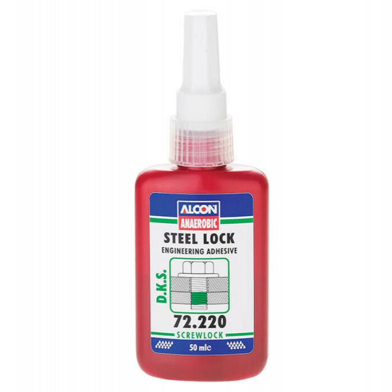 Alcon Anaerobic D.K.S Steel Lock Engineering Adhvesive 50 ML Box Of 12