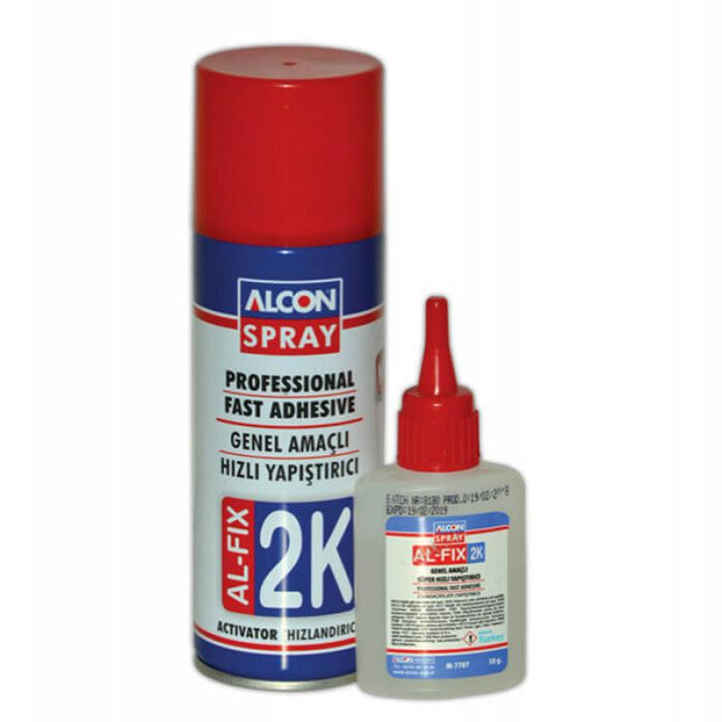 Alcon Al-Fix Professional MDF Fast Adhesive Spray 200 ML Box Of 24