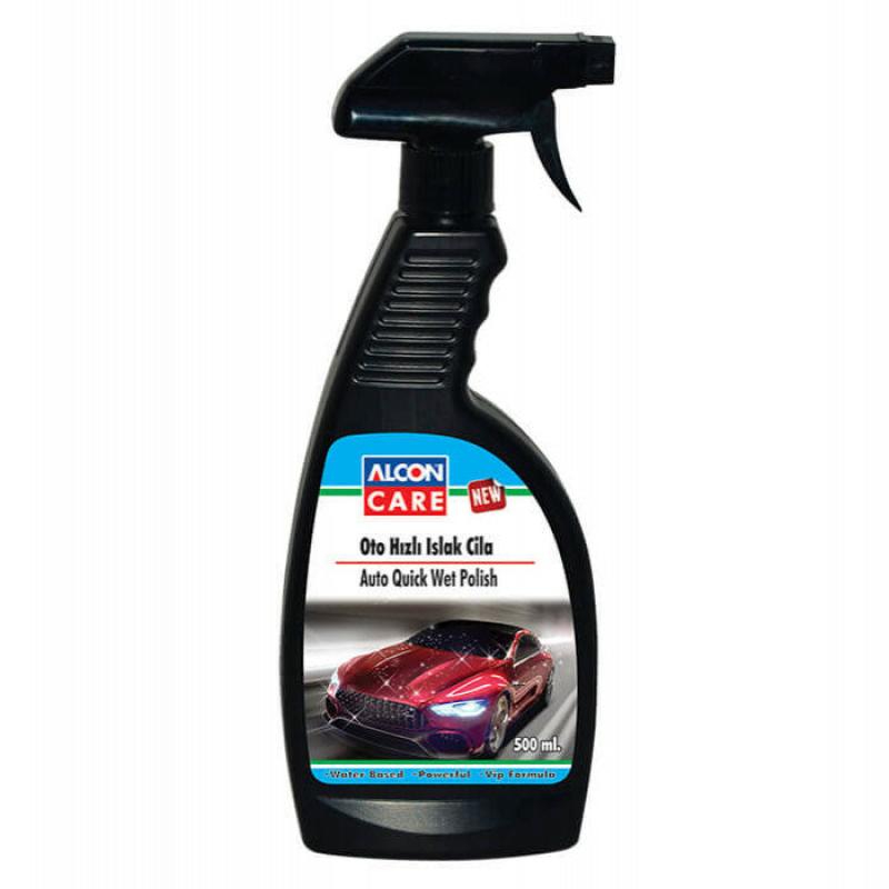Alcon Care Auto Quick Wet Polish Spray 500 ML Box Of 12